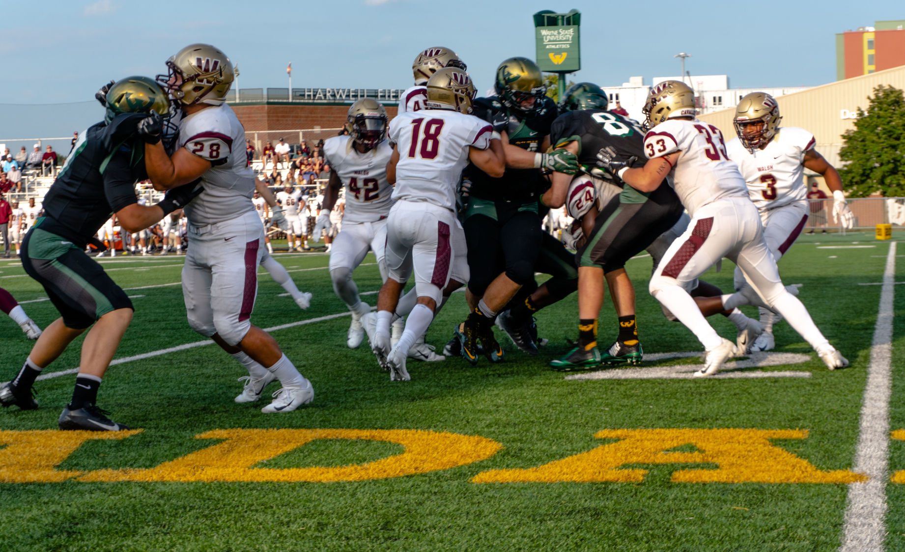 WSU vs. Walsh University, Aug. 30